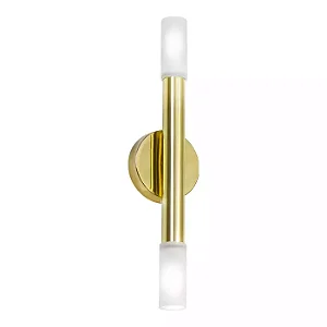 Arandela Interna Old Artisan AR-5778 em Alumínio – 2 Lâmpadas G9 – A325 × L80 × P50 mm – Acabamentos Pintado, Escovado ou Polido