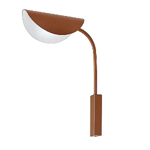 Arandela Moderna Old Artisan AR-5969 em Alumínio Pintado/Escovado – 1 Lâmpada E27 – 240 x 120 x 410 mm