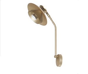 Arandela Interna Old Artisan AR-5972 em Alumínio Pintado/Escovado – 1 Lâmpada MR11 5W – 120 x 190 x 400 mm