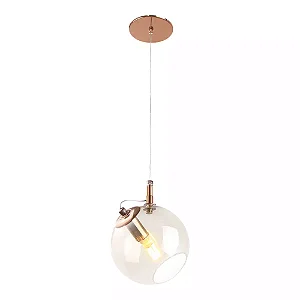 Pendente Old Artisan PD-5464 – 1 G9 – Globo Ø120 mm – Ø120 × A140 mm – Acabamento