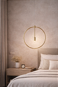 Pendente Old Artisan PD-5603 em Alumínio – 1 G9 – Ø315 mm – P20 mm – Acabamento