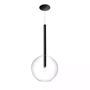 Pendente Old Artisan PD-5675 em Alumínio – 1 G9 – A380 × Ø150 mm – Globo Ø150 mm