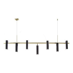 Pendente Old Artisan PD-5690 em Alumínio – 7 MR11 – C1300 × L40 × A380 mm – Acabamento Pintado, Polido ou Escovado