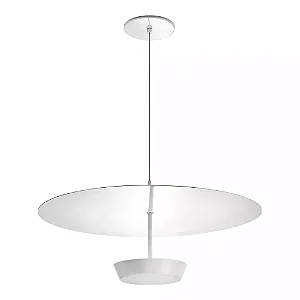 Pendente Old Artisan PD-5727 em Alumínio – 1 LED 9,4W – A450 × Ø480 mm – Acabamento Metal Gold