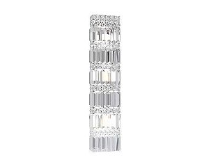 Arandela DNA Iluminação Apolo 3 ARA-012 – 16 × 60 cm – 6× G9 – Placas 22 mm
