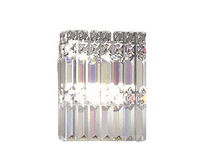 Arandela DNA Iluminação Apolo ARA-002-H – 20 × 24 cm – 2× G9 – Placas Honey 22 mm