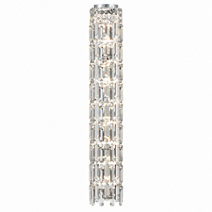 Arandela DNA Iluminação Ártemis 4 ARA-024-H – 20 × 100 cm – 8× G9 – Placas Honey
