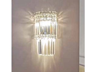 Arandela DNA Iluminação Clio ARA-017-H – 25 × 50 cm – 3× G9 – Placas Honey
