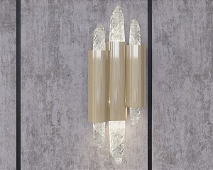 Arandela DNA Iluminação Triad QTZO-ARA-6CR – 6 Lâmpadas Mini GU10 – Quartzo – Pintura