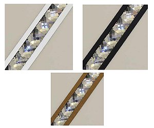 Canto de Embutir DNA Iluminação Aliança Linear Modular PERFIL-EMB-CTO – 19×19 cm – LED 3000K 5W – 90°