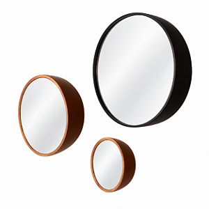Espelho DNA Iluminação ES1503 Re-Dome – Meia Esfera Ø30 cm – Luz Indireta LED 14W 3000K – Espelho com Pintura