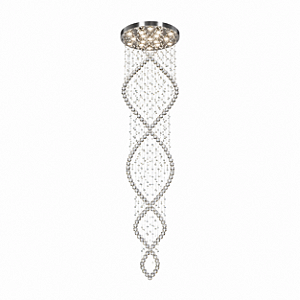 Lustre DNA Iluminação Classic DNA70-3-0M – Ø70 cm – 17× GU10 – 3,0 m Altura