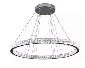 Pendente DNA Iluminação Aliança Redonda Fix ALR-100-1-FIX – Ø100 cm – LED 3000K 41W – Fixado ao Teto sem Canopla