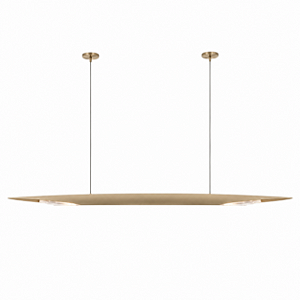 Pendente DNA Iluminação P0407 Aura – 100 cm – Quartzo – Para 2 Lâmpadas Mini GU10 – Pendente 2 m