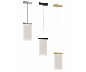 Pendente DNA Iluminação P1402 Placas – Rocha Placa 10 × 20 cm – LED 3000K 2W