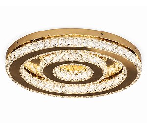 Plafon DNA Iluminação Aliança Redonda Slim PLAF-ALR60-3-SL – Três Argolas Ø60/40/20 cm – LED 3000K 45W