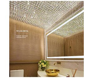 Teto DNA Iluminação Cristal M2 – Placas – 16 Lâmpadas – 9W SL – Catálogo