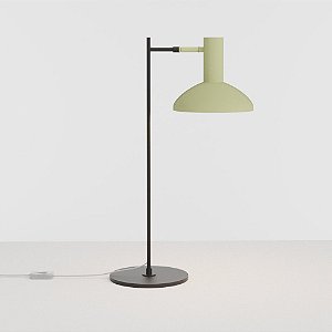 Abajur de Mesa Golden Art Dri M2155PI com Acabamento em Pintura e 1 Soquete GU10