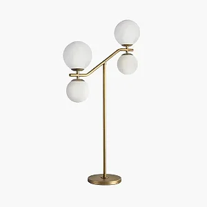 Abajur de Mesa Golden Art Escorregador em Latão com 4 Soquetes G9 e Altura de 61cm M1865-4LT