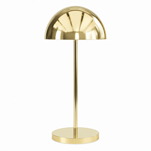 (Latão - Especiais) Abajur Mesa Golden Art Sfera M800-20LT com Cúpula Ø20cm em Latão e 2 Lâmpadas G9 47cm