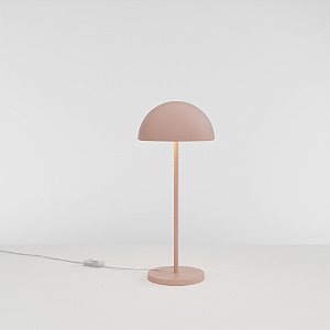 Abajur de Mesa Golden Art Sfera com Cúpula Ø20cm em Latão e 2 Lâmpadas G9 47cm M800-20LT