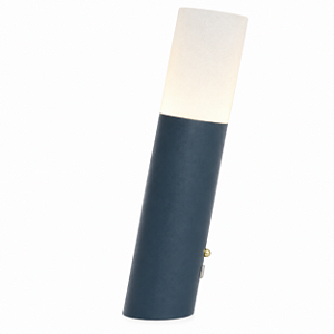 (Pintura) Abajur de Mesa Golden Art Taq M2422PI e 1 Foco GU10 32cm