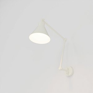 Arandela Baboo Golden Art em Latão com Braço de 30 cm, Duas Articulações e Soquete E27 P1060-30-411LT