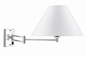 (Latão - Especiais) Arandela Braço Golden Art P930LT 3/8” com 2 Articulações e Soquete E27