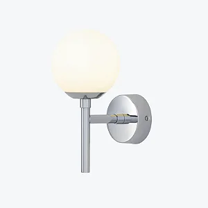 Arandela Clacie Golden Art Bola 10 cm em Latão com Soquete G9 P984LT