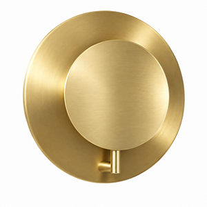 (Latão - Especiais) Arandela Espelho Golden Art P841LT Ø 20 cm Soquete G9