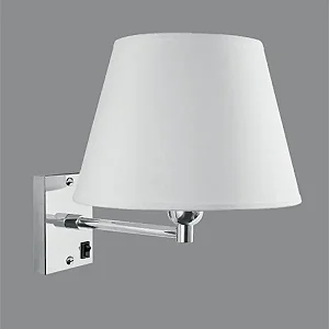 Arandela Golden Art Braço Reto 1/2” com 20cm em Latão e Soquete E27 27cm P359LT