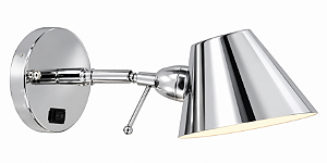 (Latão - Especiais) Arandela Golden Art Juliette P250ALT Articulada Sem Braço com Soquete G9 26cm