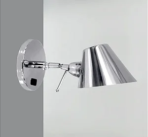 Arandela Golden Art Juliette Articulada em Latão Sem Braço com Soquete G9 26cm P250ALT