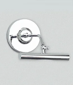 Arandela Golden Art Tubular 16cm com Canopla Redonda em Latão e 2 Soquetes G9 P371LT