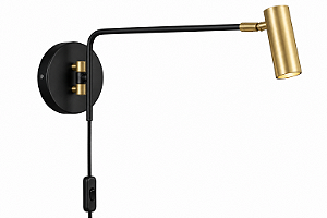 Arandela Grayce Golden Art P2160-40PI 40 cm e Soquete GU10