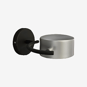 Arandela NELL 1 Foco LED 6W com Braço Giratório – Design Funcional Golden Art  P8801-1PI