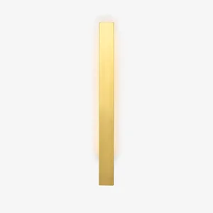 Arandela Pallo Golden Art 58 x 5 cm com LED Integrado e Pintura P1910-58PI