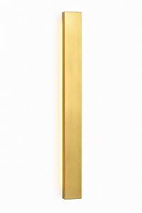 (Latão - Especiais) Arandela Pallo Golden Art P1910-58LT 58 x 5 cm com LED Integrado