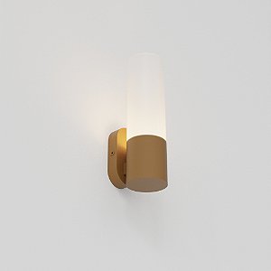 Arandela Parr Golden Art 20 cm em Latão com 1 Foco LED Integrado P2466-1L-LT