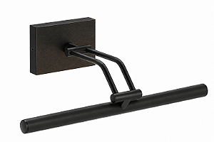 (Pintura) Arandela Pina Tubular Golden Art 40 cm 7/8” com Kit LED e Pintura P379A-40PI