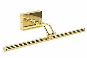 (Latão - Especiais) Arandela Pina Tubular Golden Art P379-60LT 60 cm 7/8” Deslocamento | 3x G9