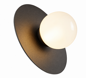 (Pintura) Arandela Punto Golden Art P2010PI Disco 20 cm com Soquete G9