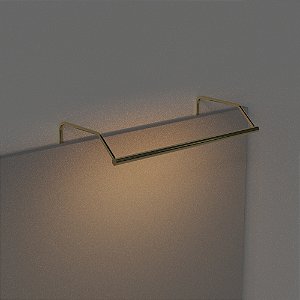 Arandela Tarsila Golden Art 40 cm 1/2” com Kit LED e Pintura P380-40PI