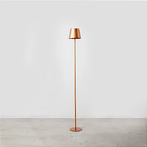 Coluna de Iluminação Golden Art Didi em Latão com Lâmpada E27 160cm C903LT