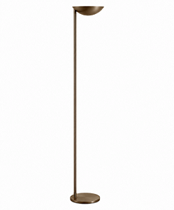 (Latão - Especiais) Coluna Iluminação Golden Art Stella C841LT Luz Indireta e Lâmpada R7s 175cm
