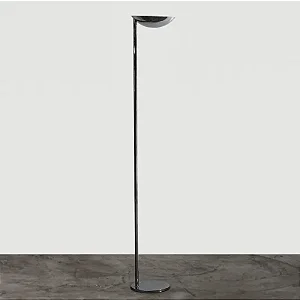 Coluna de Iluminação Golden Art Stella em Latão com Luz Indireta e Lâmpada R7s 175cm C841LT