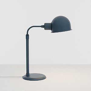 Luminária de Mesa Golden Art Juddy Telescópica em Latão com Base Redonda e Lâmpada E27 Altura Ajustável 40–48cm M204LT