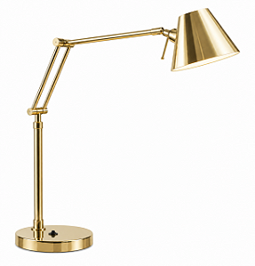 (Latão - Especiais) Luminária Mesa Golden Art M250LT Juliette G9 Altura Média 75cm