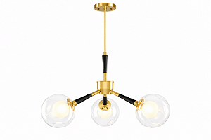(Latão - Especiais) Lustre KOLL Golden Art T2805-3LT com 3 Soquetes G9 –