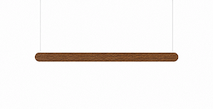 Pendente BARRA LINEAR Tubo LED T8 120 cm em Madeira – Golden Art T620-130MD